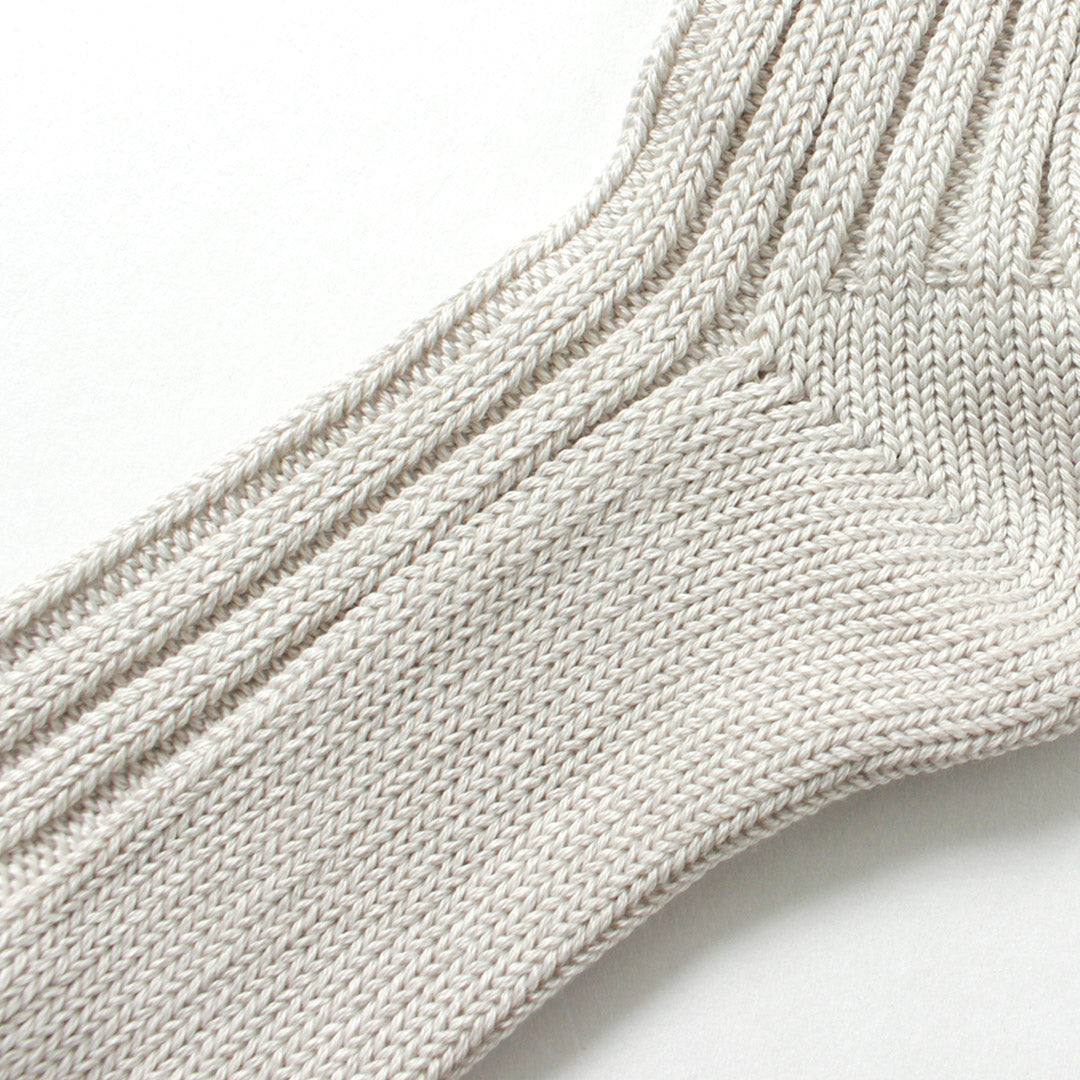 ROTOTO / Chunky Rib Crew Socks