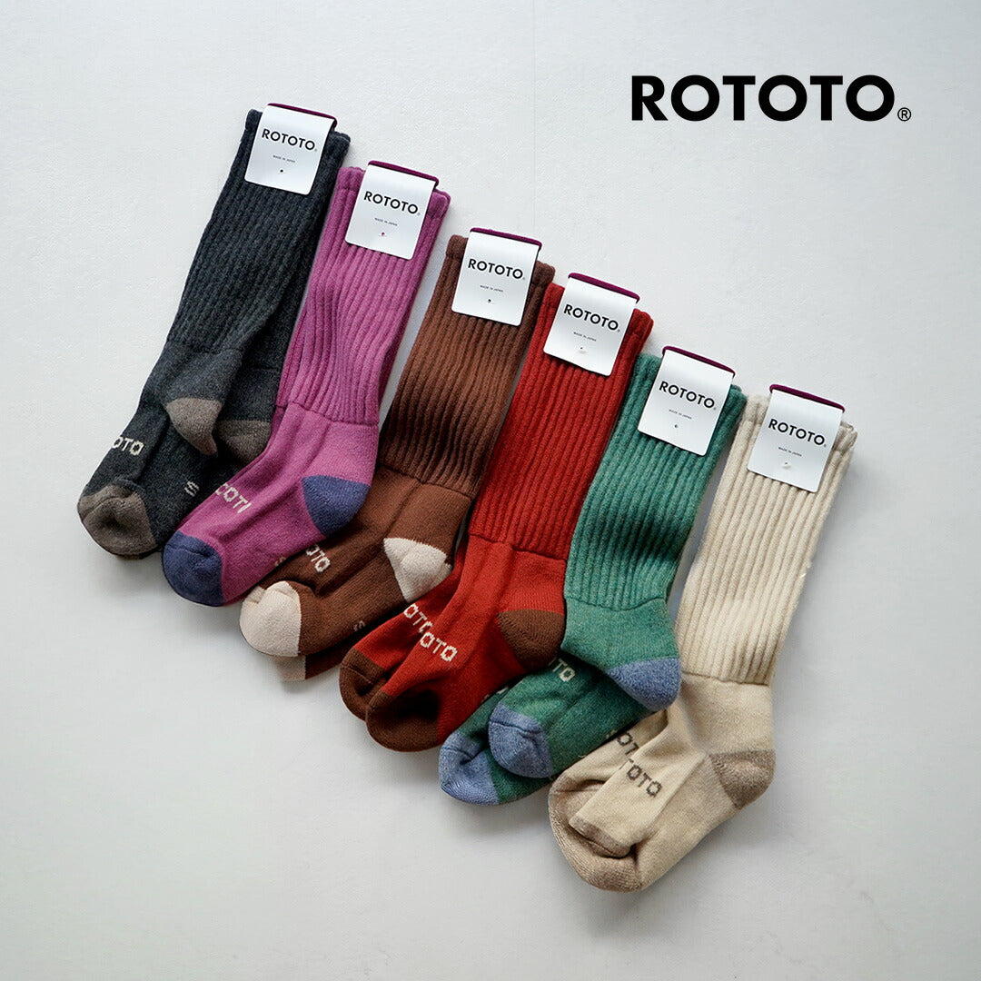 ROTOTO / 美利奴羊毛高筒襪