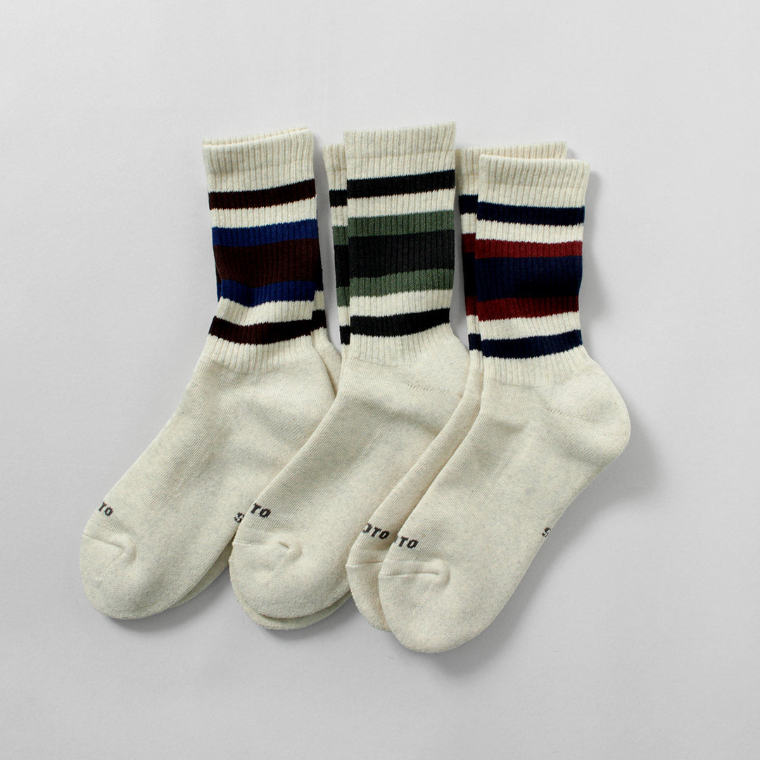 ROTOTO / 3 件裝日常運動襪