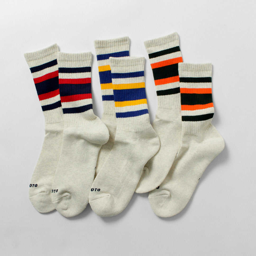 ROTOTO / 3 件裝日常運動襪