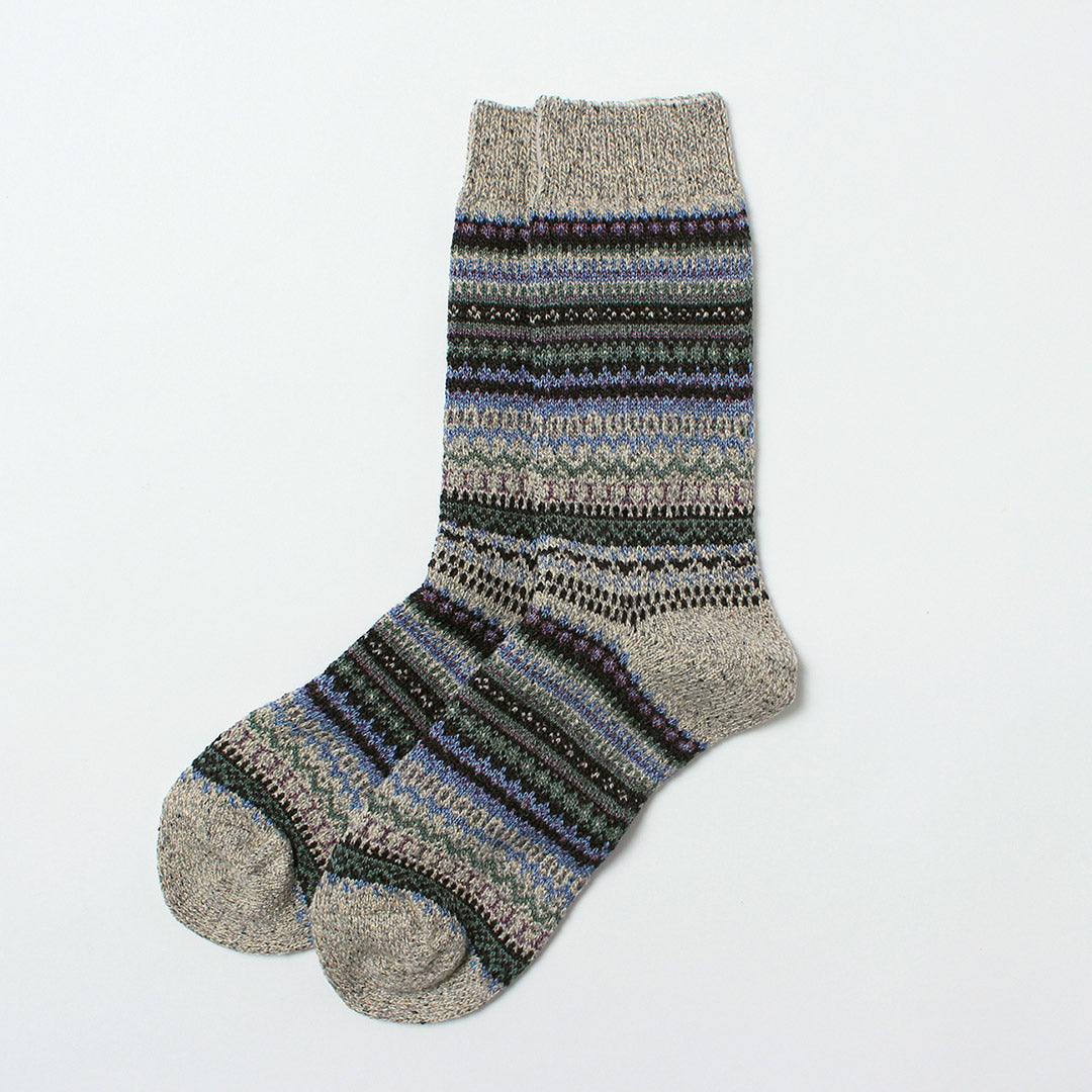 ROTOTO / 北歐圖案襪子