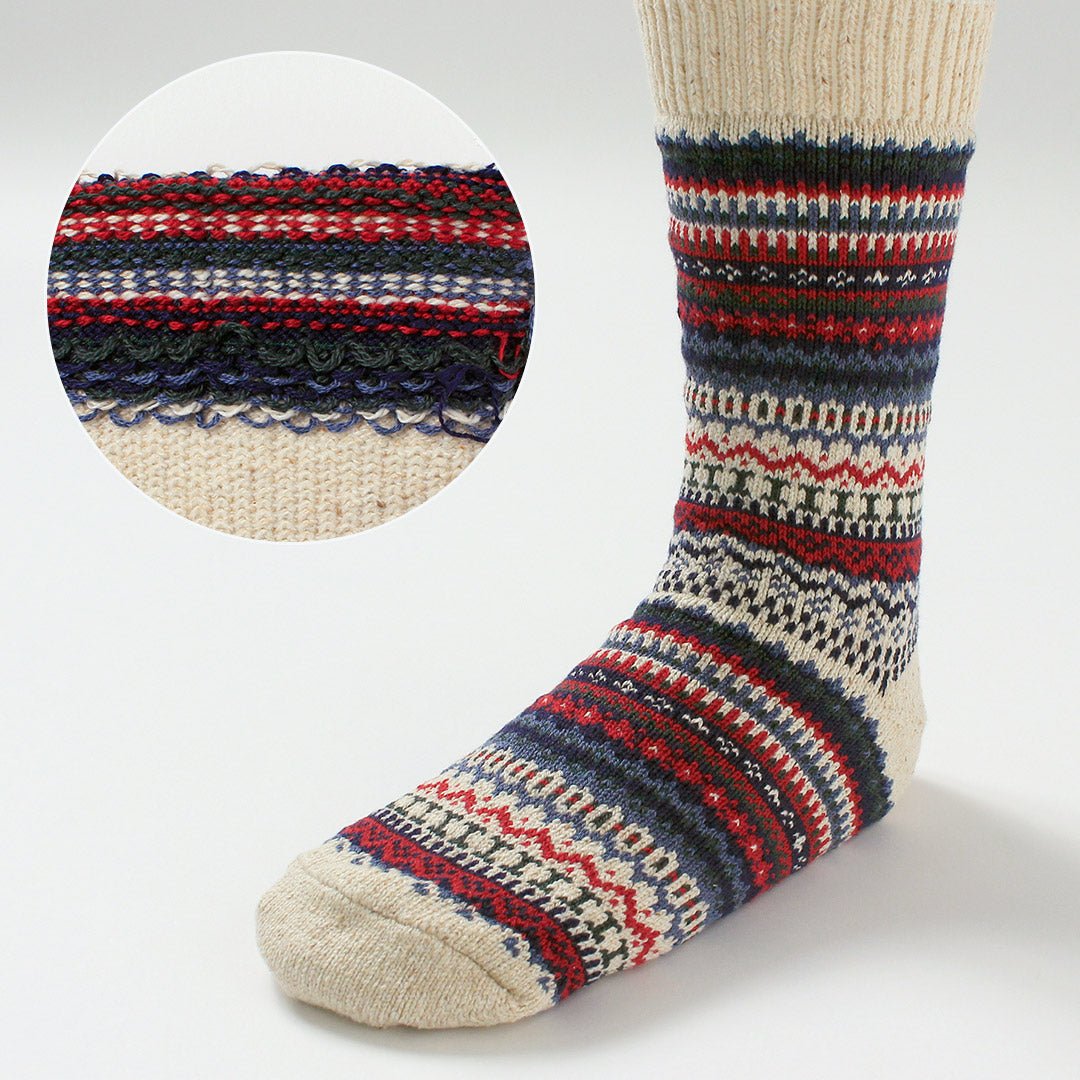 ROTOTO / 北歐圖案襪子