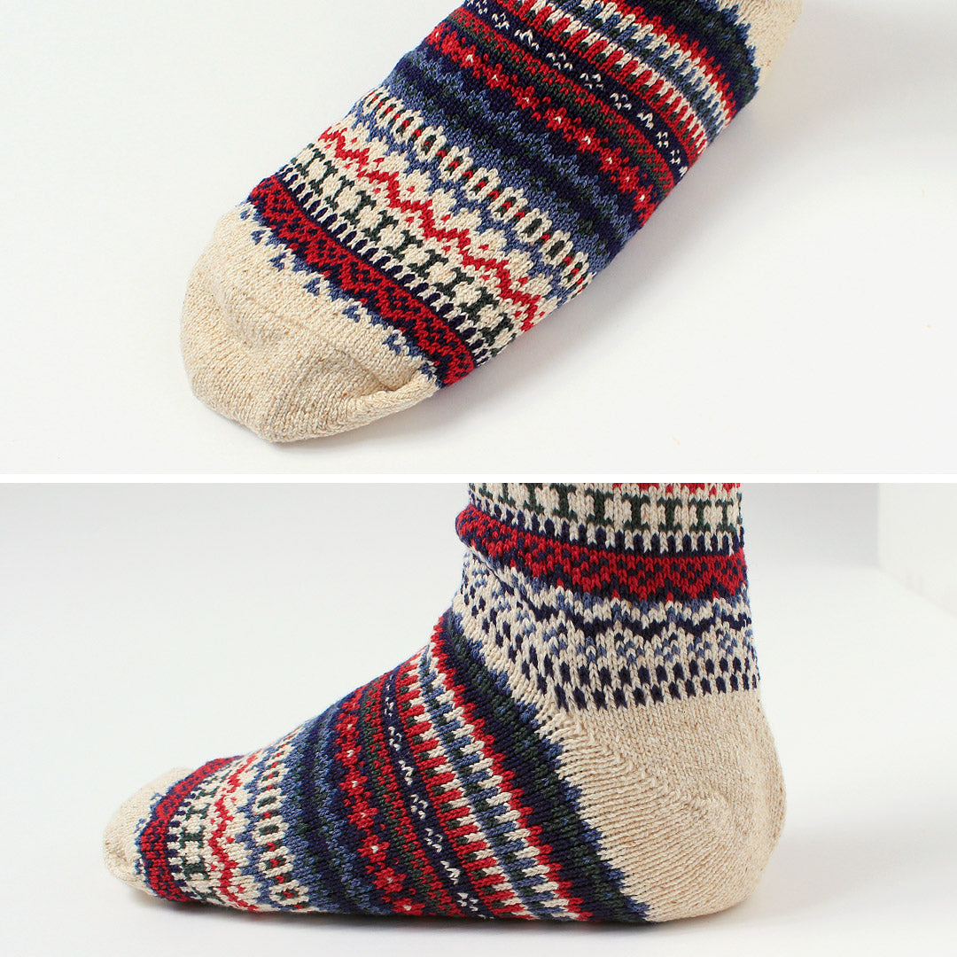 ROTOTO / 北歐圖案襪子