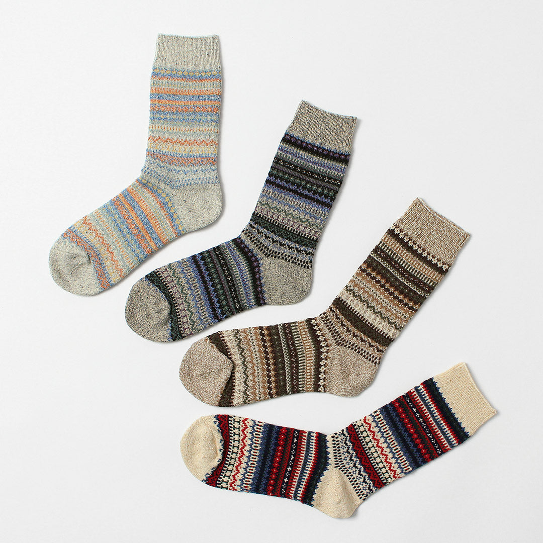 ROTOTO / 北歐圖案襪子