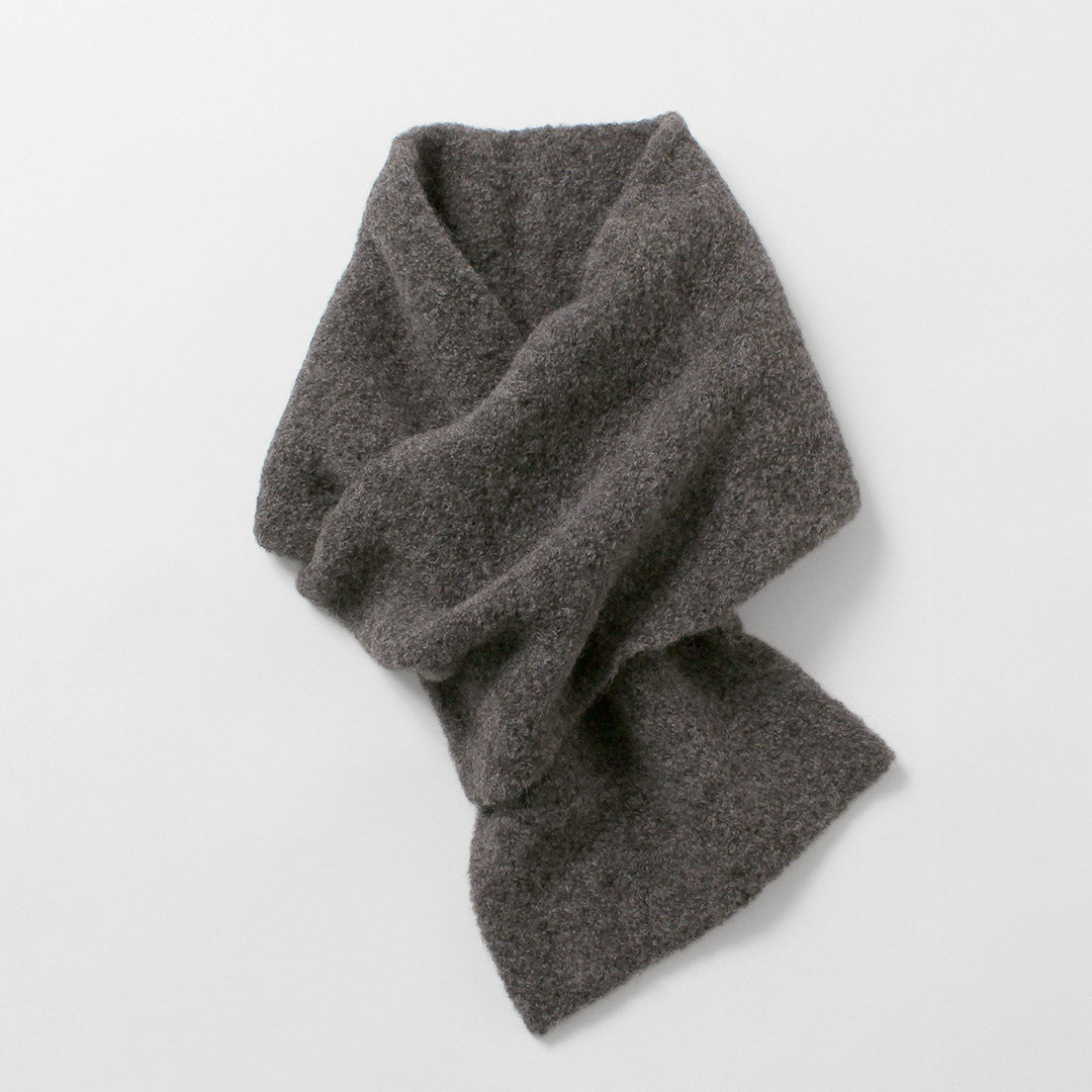ROTOTO / Alpaca Boucle Short Scarf