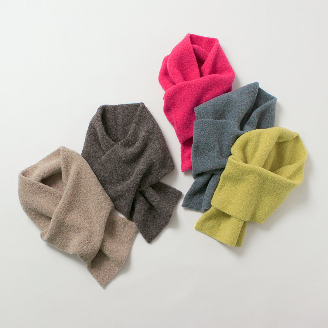 ROTOTO / Alpaca Boucle Short Scarf