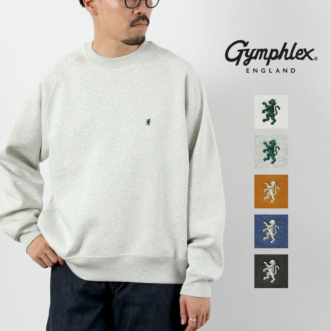 GYMPHLEX / Sweat-shirt à col rond et manches battantes