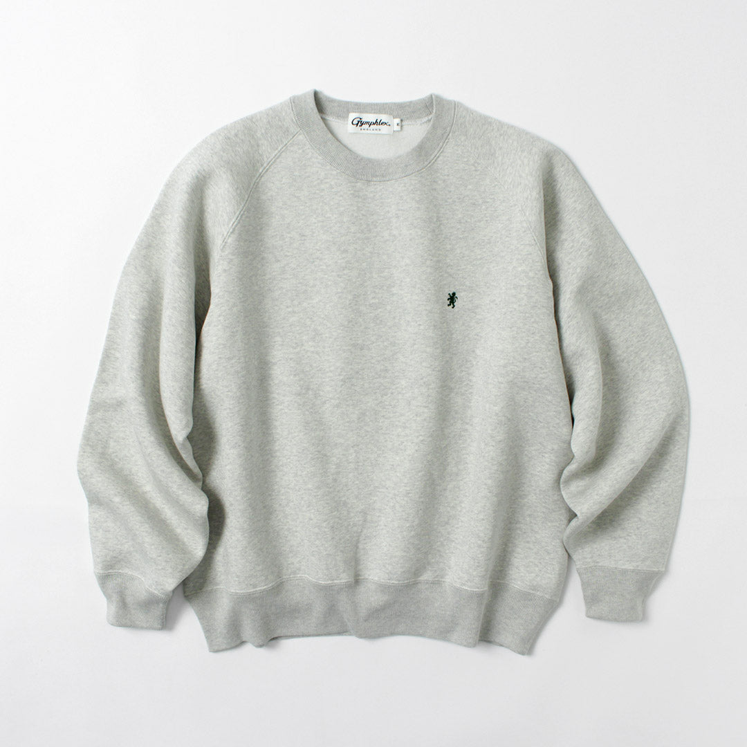 GYMPHLEX / Sweat-shirt à col rond et manches battantes
