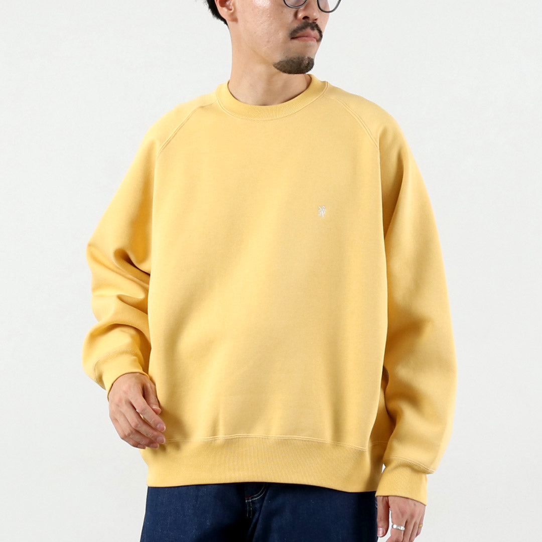 GYMPHLEX / Swing Sleeve Crew Neck Pullover Sweatshirt