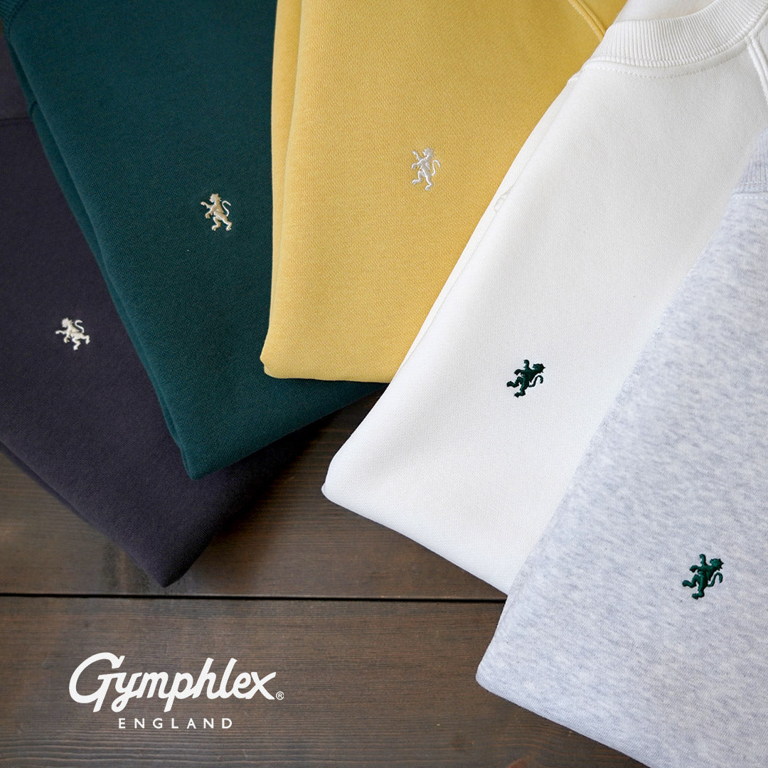GYMPHLEX / Swing Sleeve Crew Neck Pullover Sweatshirt