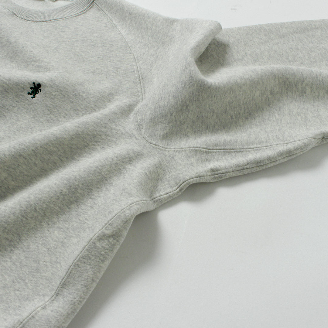 GYMPHLEX / Swing Sleeve Crew Neck Pullover Sweatshirt