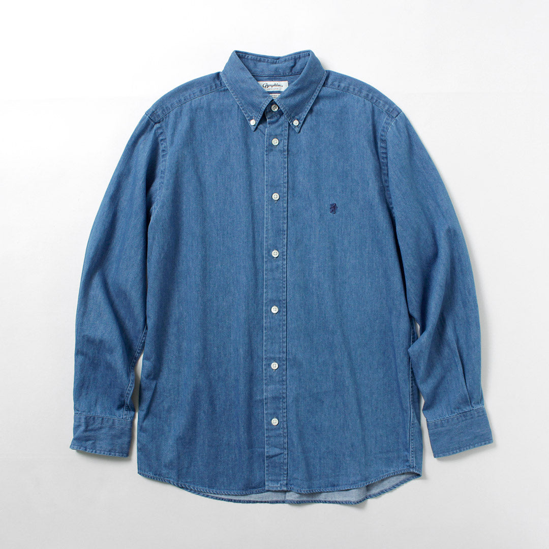 GYMPHLEX / Denim Button Down Shirt