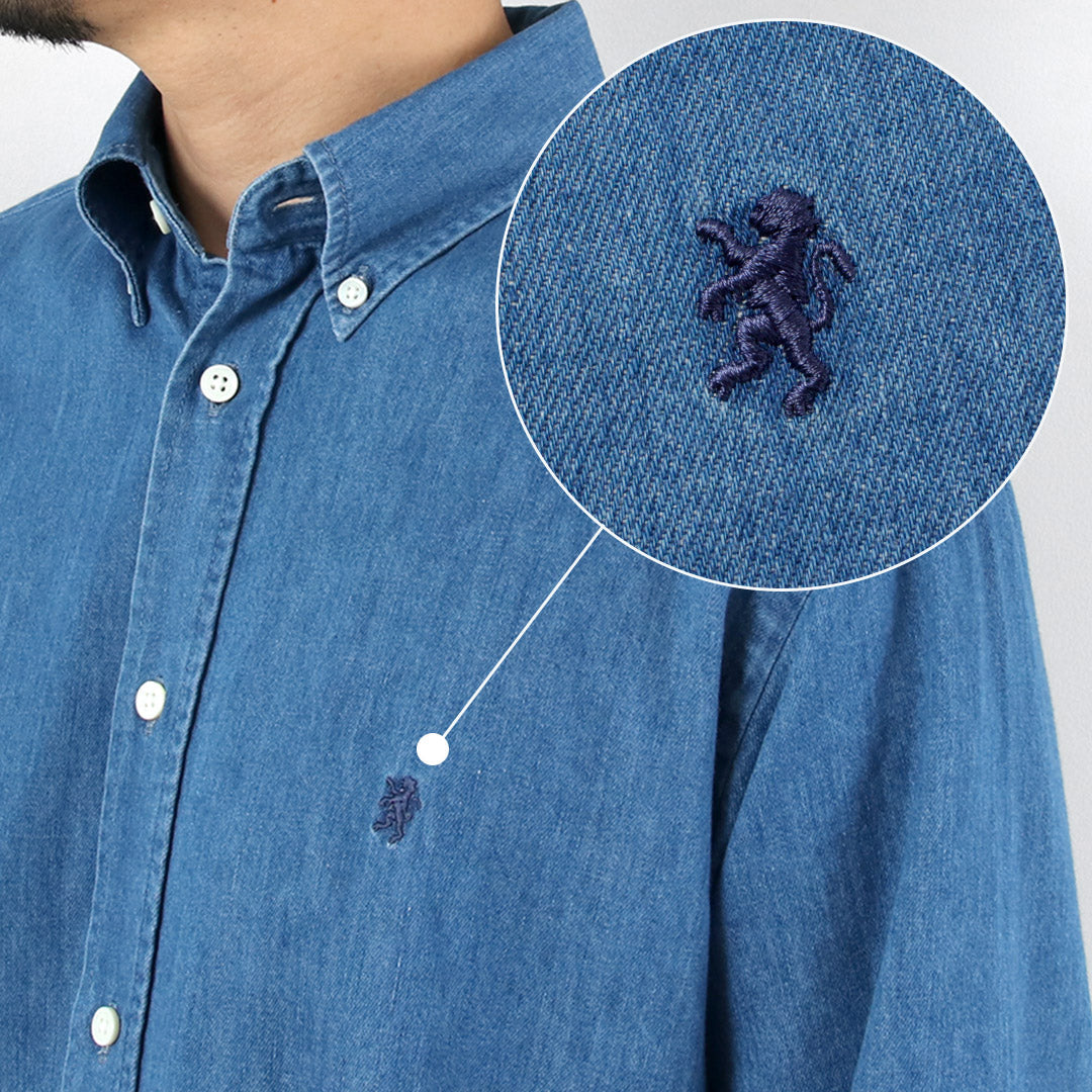 GYMPHLEX / Denim Button Down Shirt