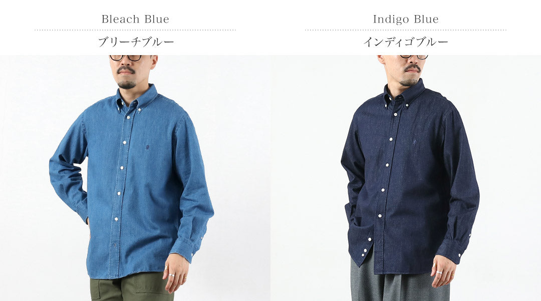 GYMPHLEX / Denim Button Down Shirt