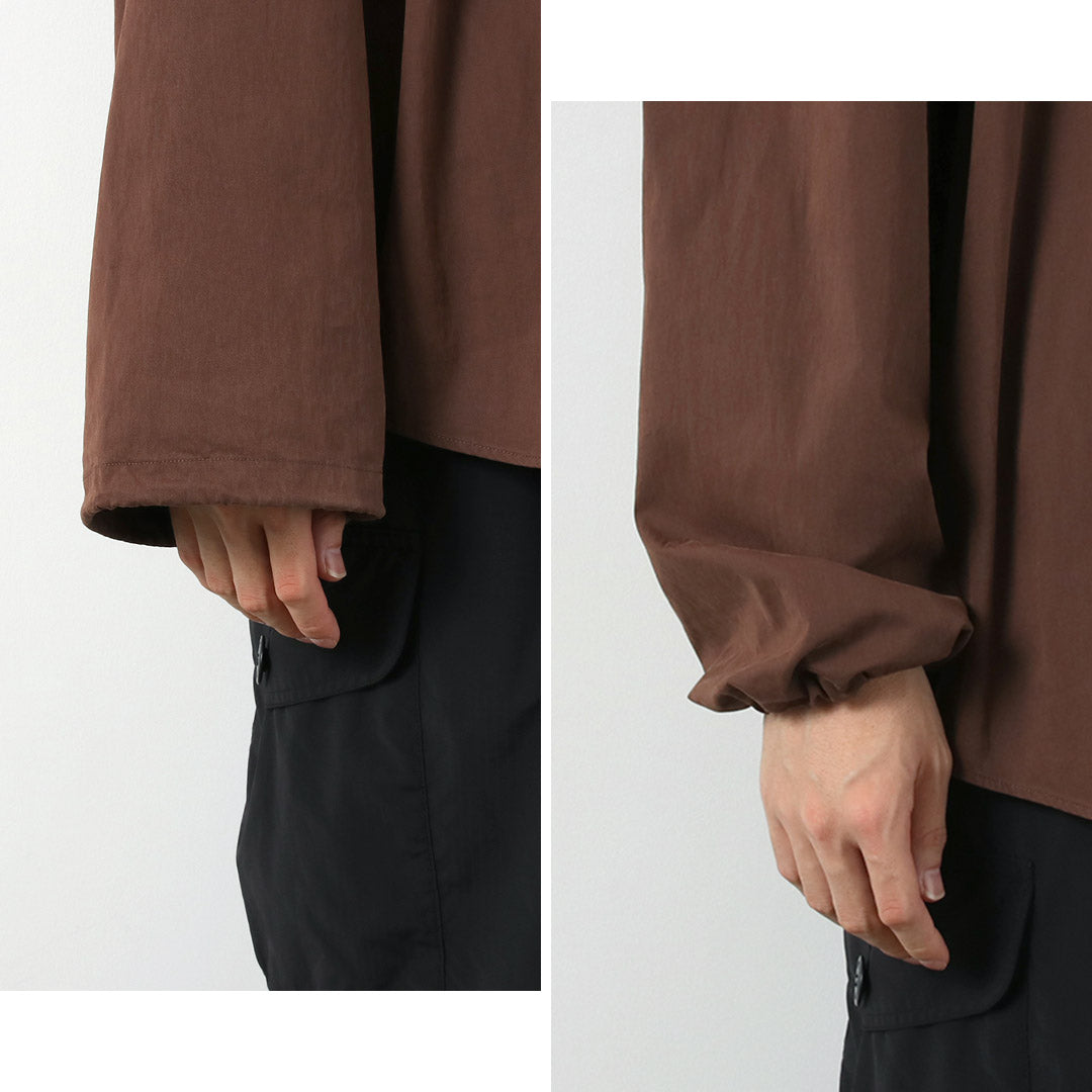 GYMPHLEX / Bio-Peach Skin Regular Collar Shirt