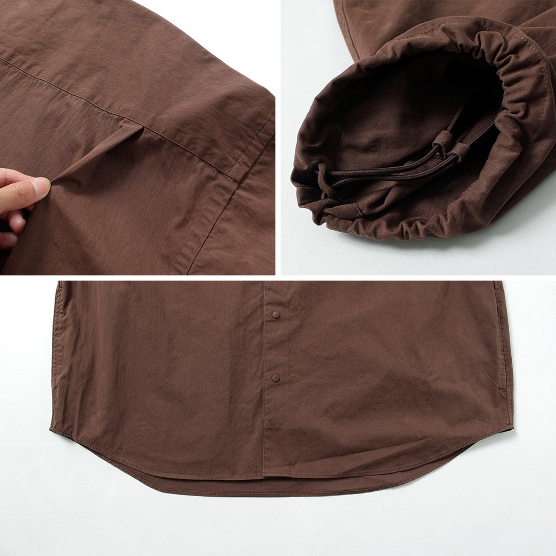 GYMPHLEX / Bio-Peach Skin Regular Collar Shirt