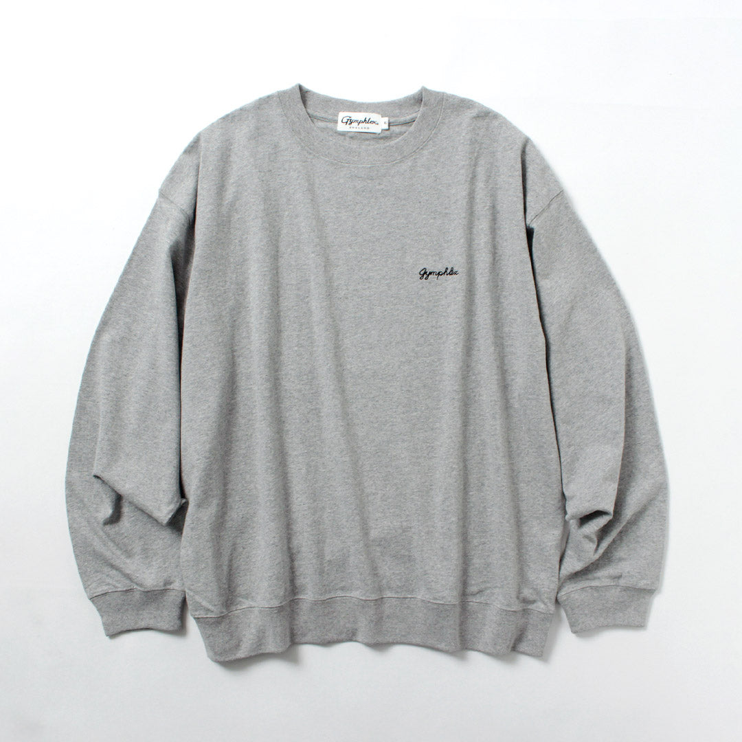 GYMPHLEX / High Gauze Cotton Long Sleeve T-shirt