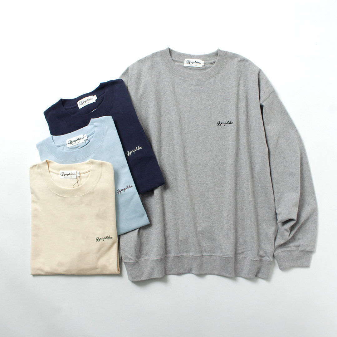 GYMPHLEX / High Gauze Cotton Long Sleeve T-shirt
