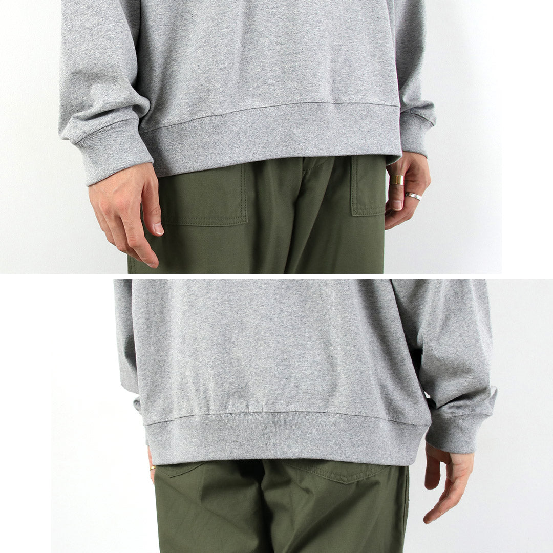 GYMPHLEX / High Gauze Cotton Long Sleeve T-shirt