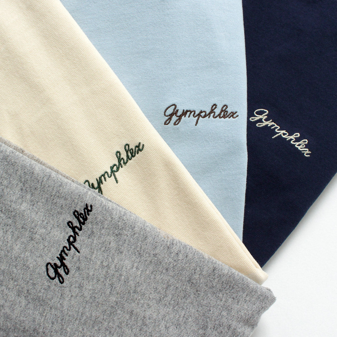 GYMPHLEX / High Gauze Cotton Long Sleeve T-shirt