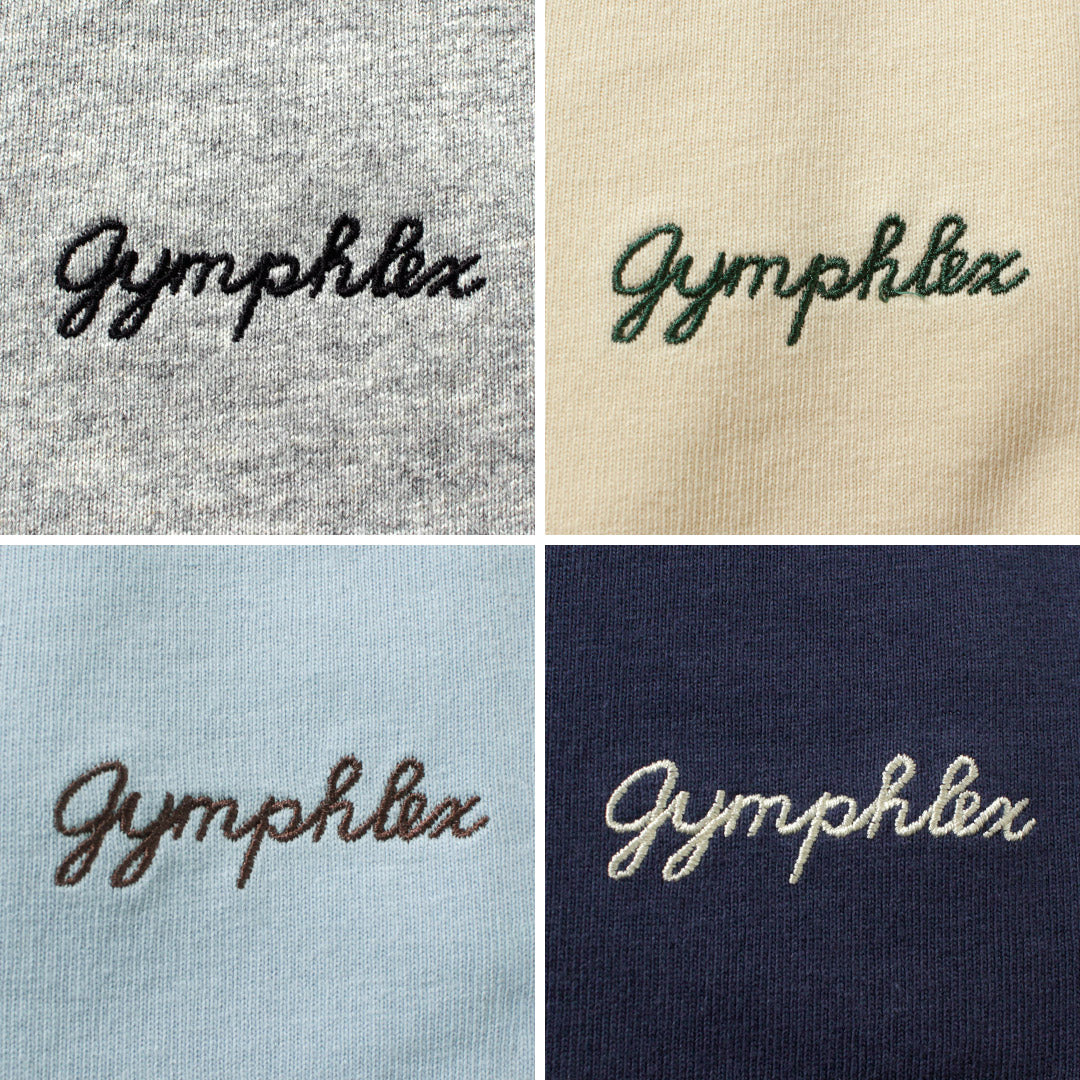 GYMPHLEX / High Gauze Cotton Long Sleeve T-shirt