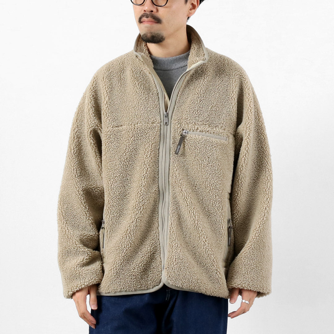 GYMPHLEX / Cozy Light Boa Blouson