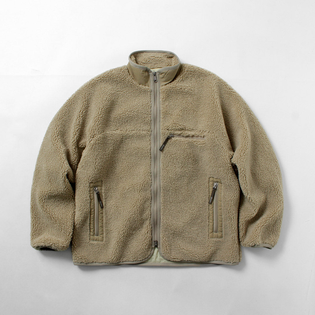 GYMPHLEX / Cozy Light Boa Blouson