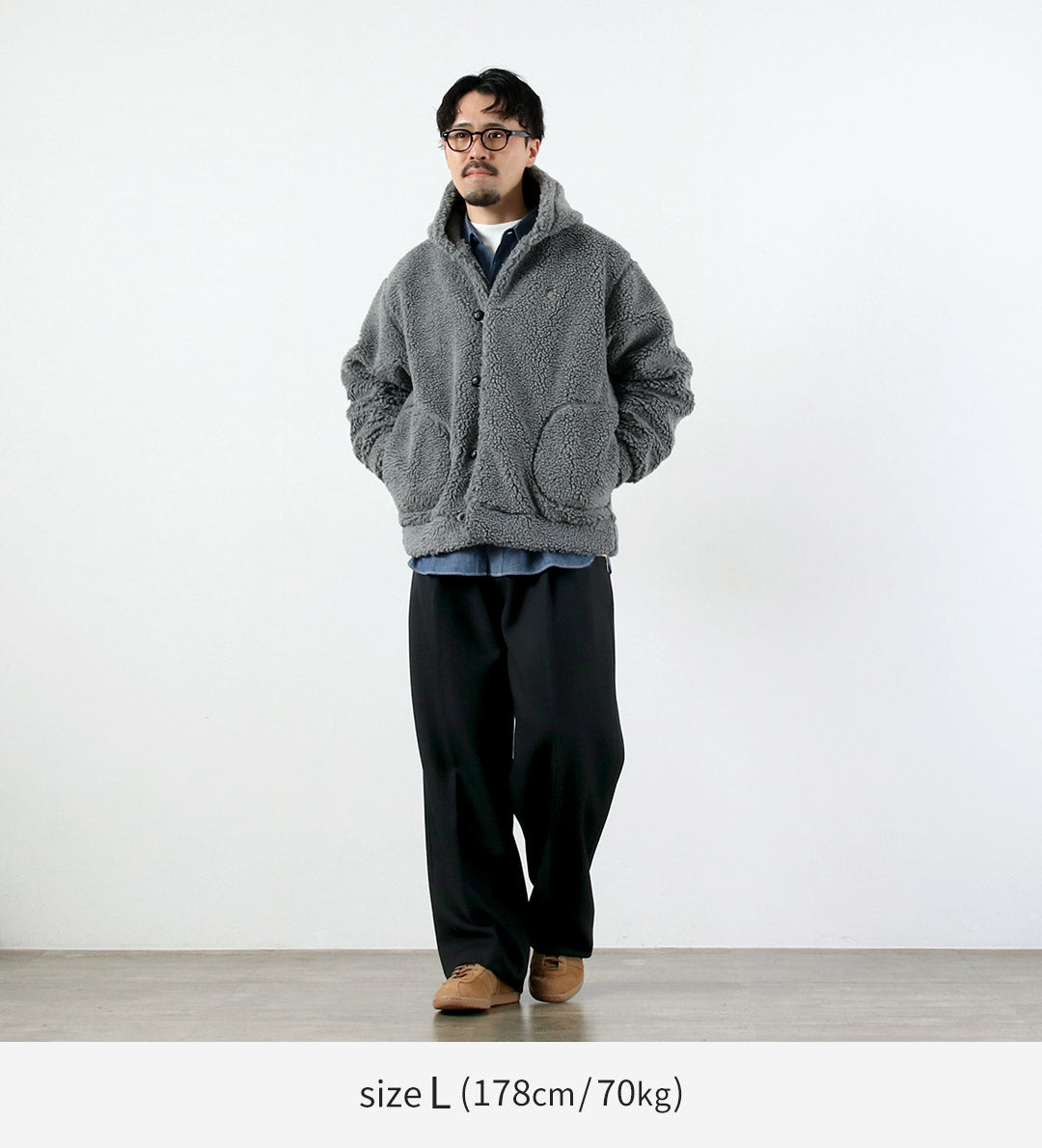 GYMPHLEX / Boa Hood Jacket