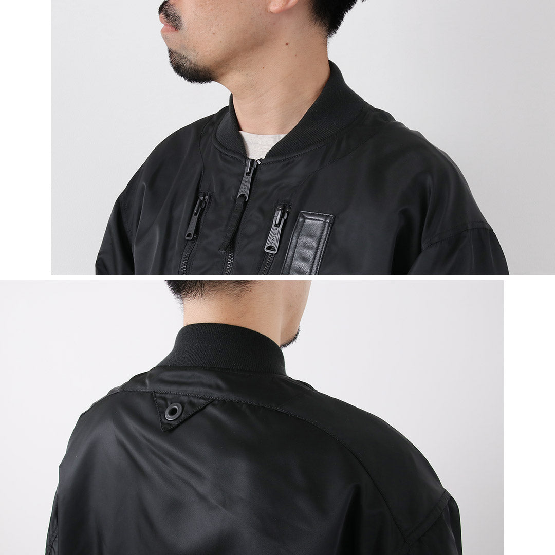 WHITE MOUNTAINEERING / Alpha Industries 콜라보레이션 MA-1 재킷