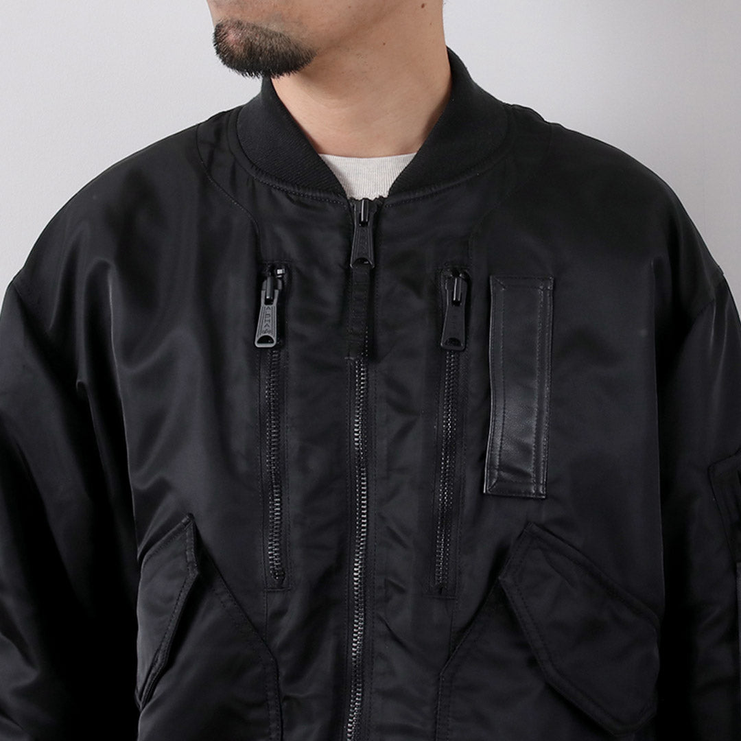 WHITE MOUNTAINEERING / Alpha Industries 콜라보레이션 MA-1 재킷