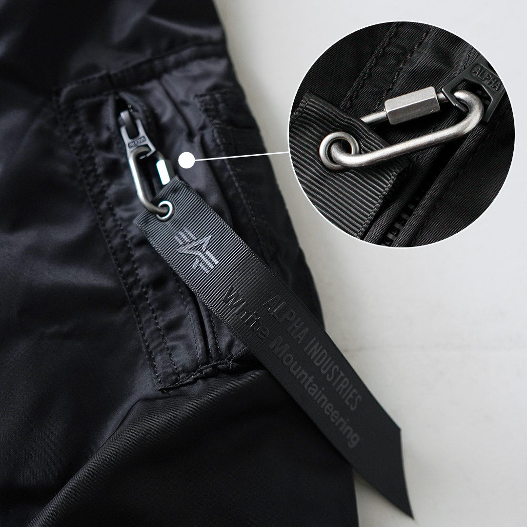WHITE MOUNTAINEERING / Alpha Industries 콜라보레이션 MA-1 재킷