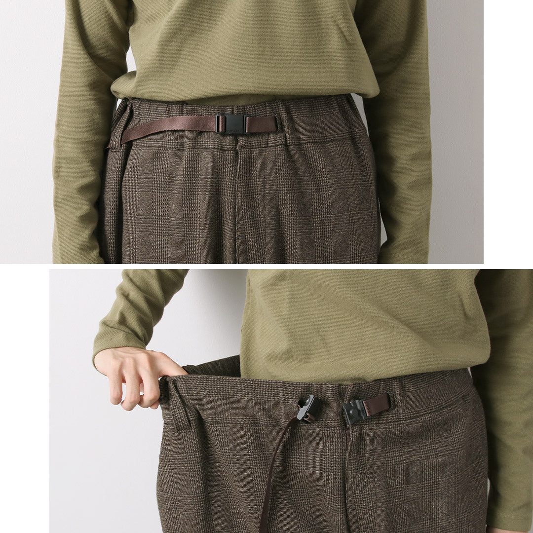 WHITE MOUNTAINEERING / Glen Check Sarouel Pants