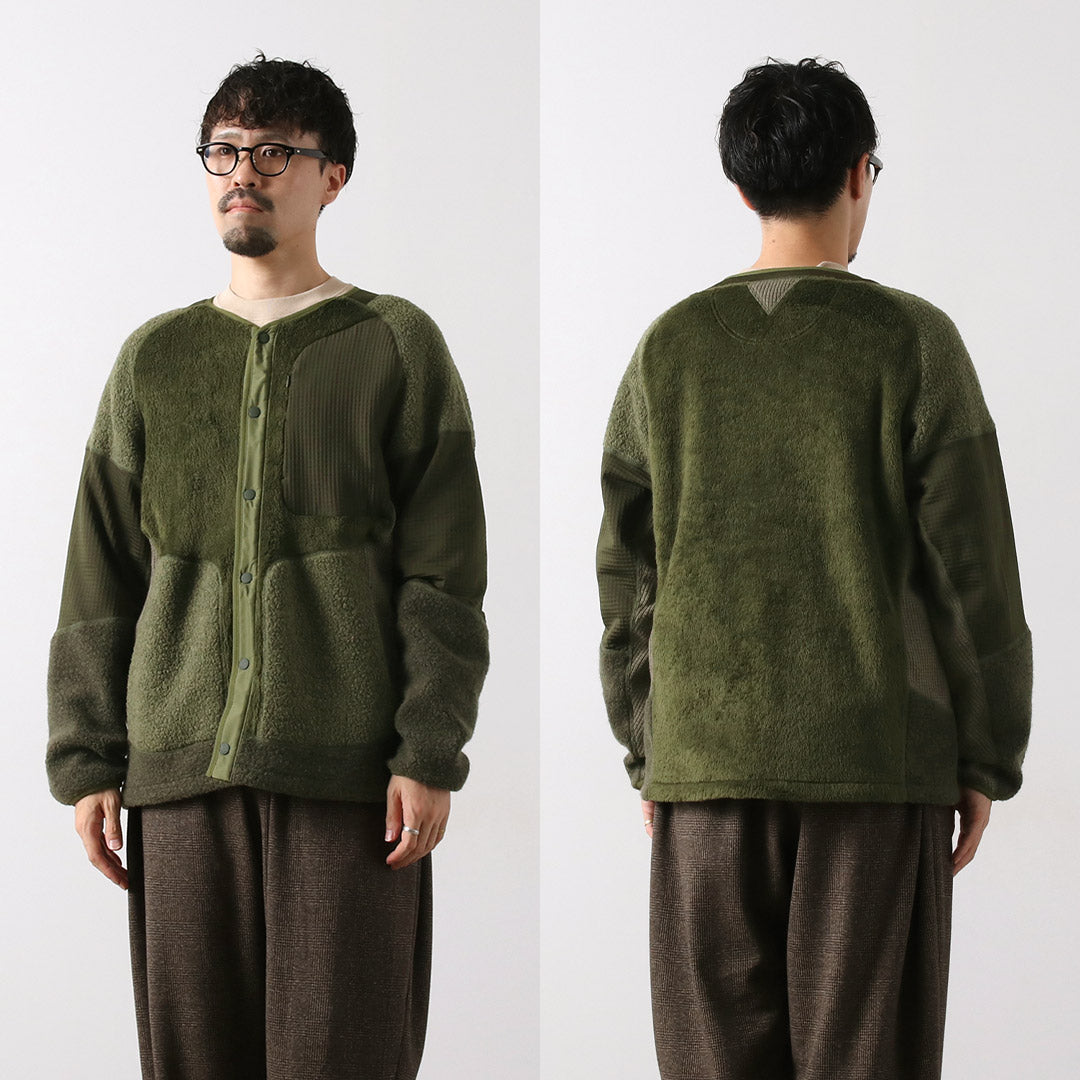 ALPINISME BLANC / blouson patchwork