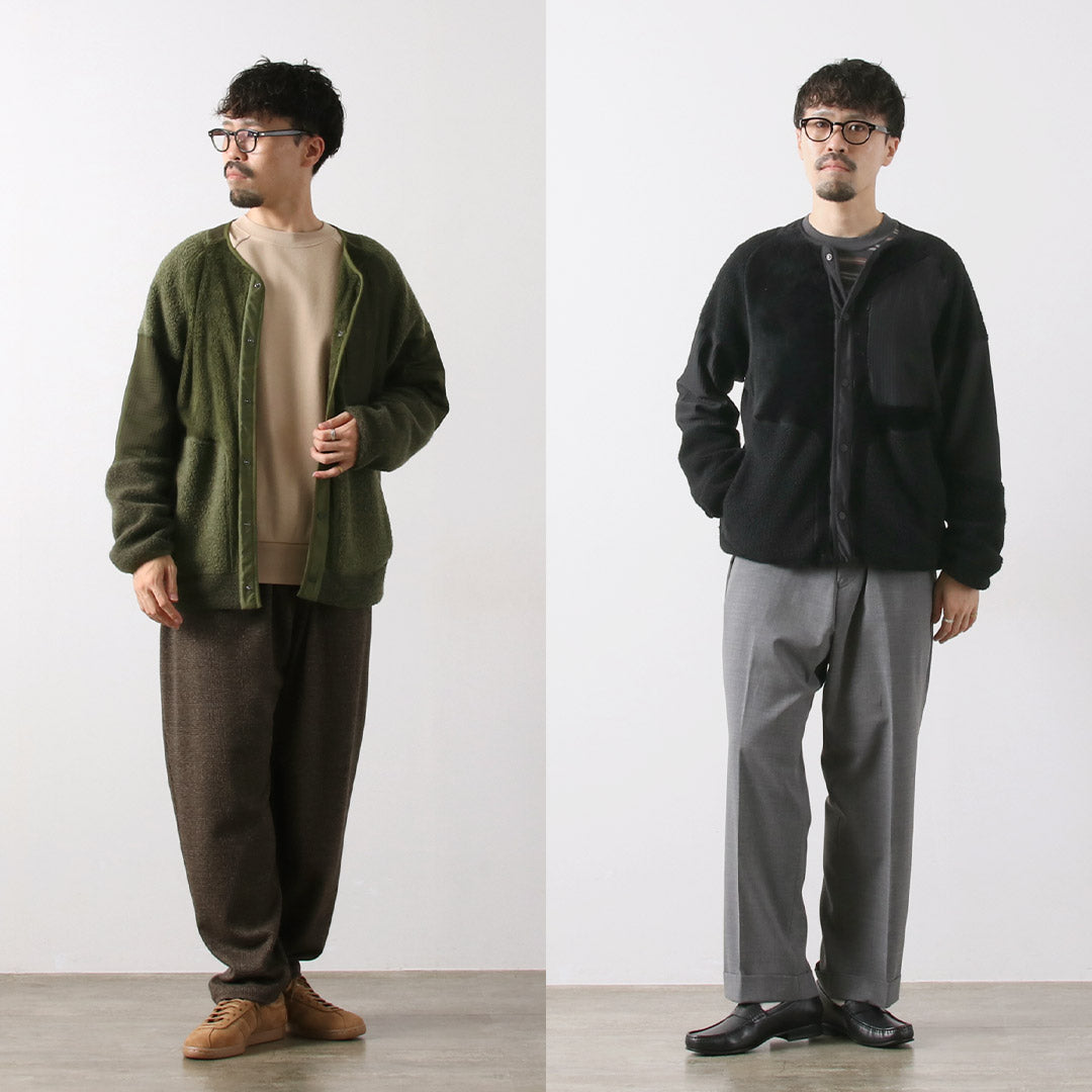 ALPINISME BLANC / blouson patchwork