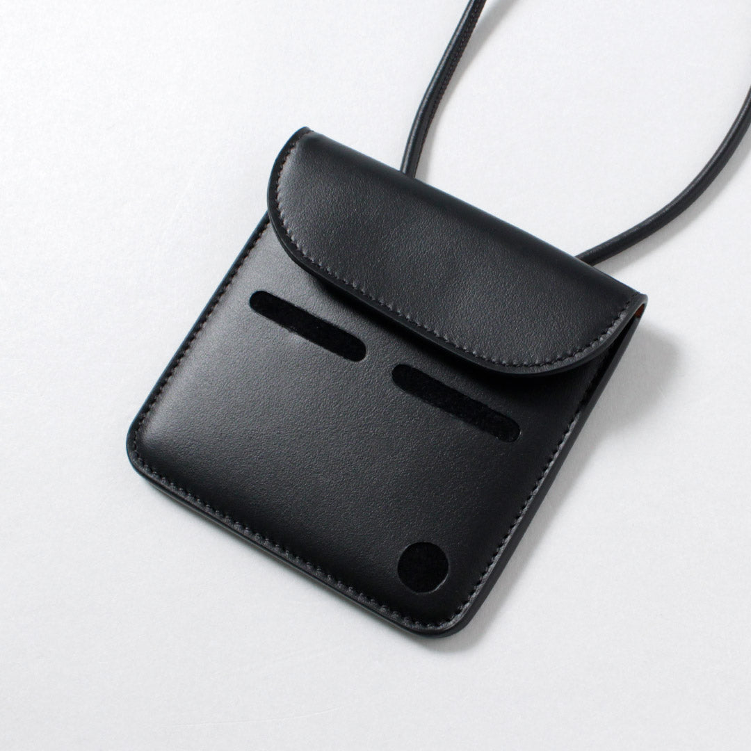 REPRODUCTION OF FOUND / Italian Military Dog Tag Wallet Neck Pouch