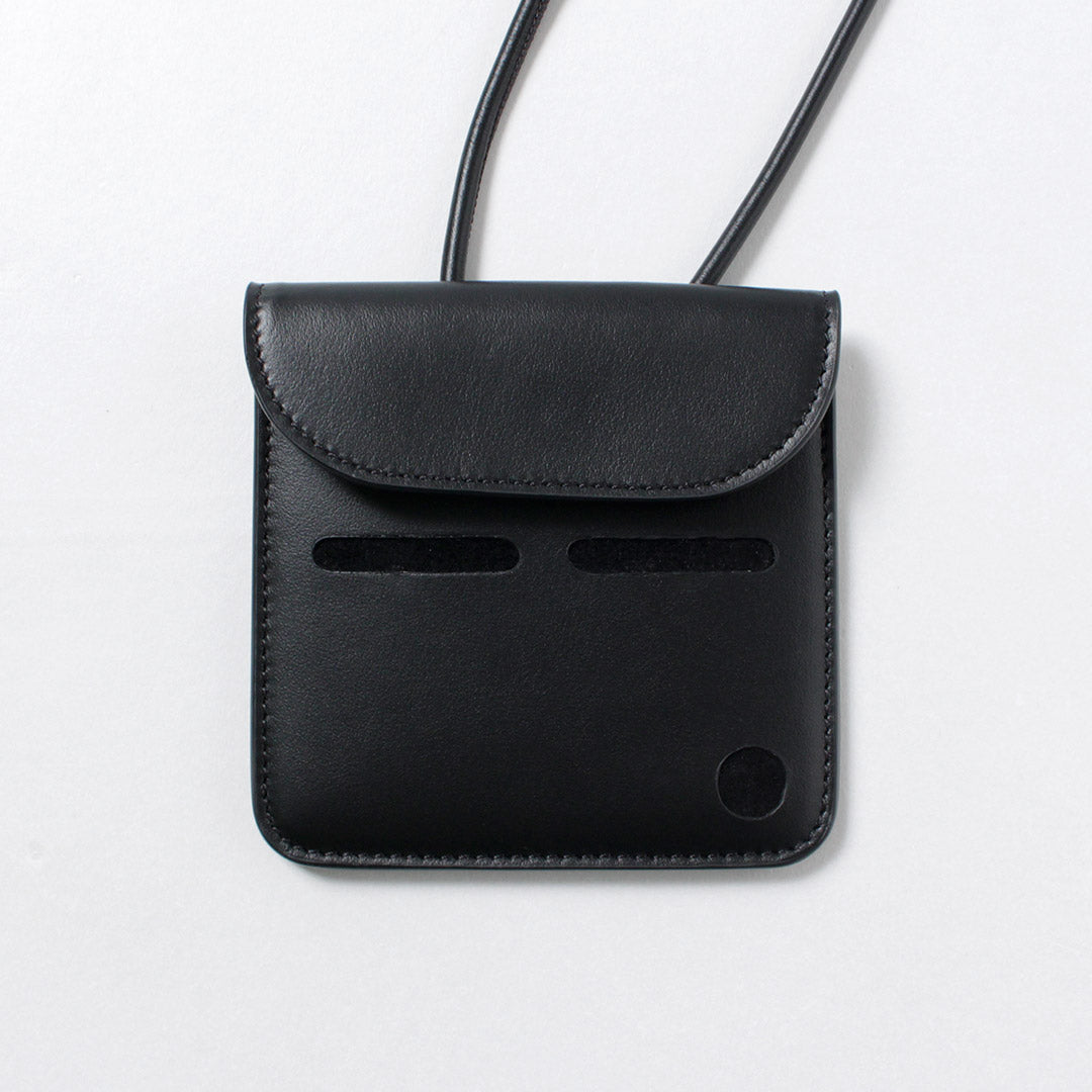 REPRODUCTION OF FOUND / Italian Military Dog Tag Wallet Neck Pouch