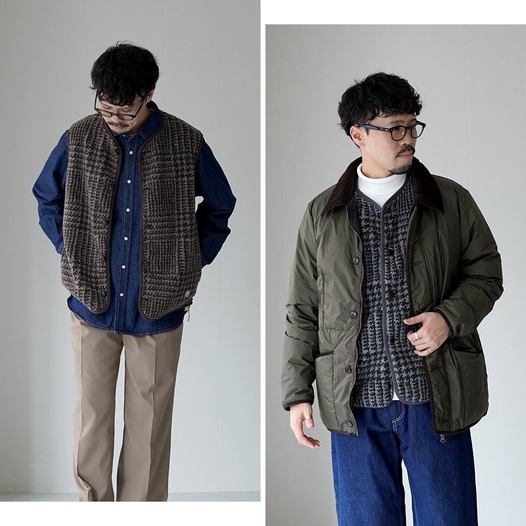 VINCENT ET MIREILLE / Boa Vest Plaid