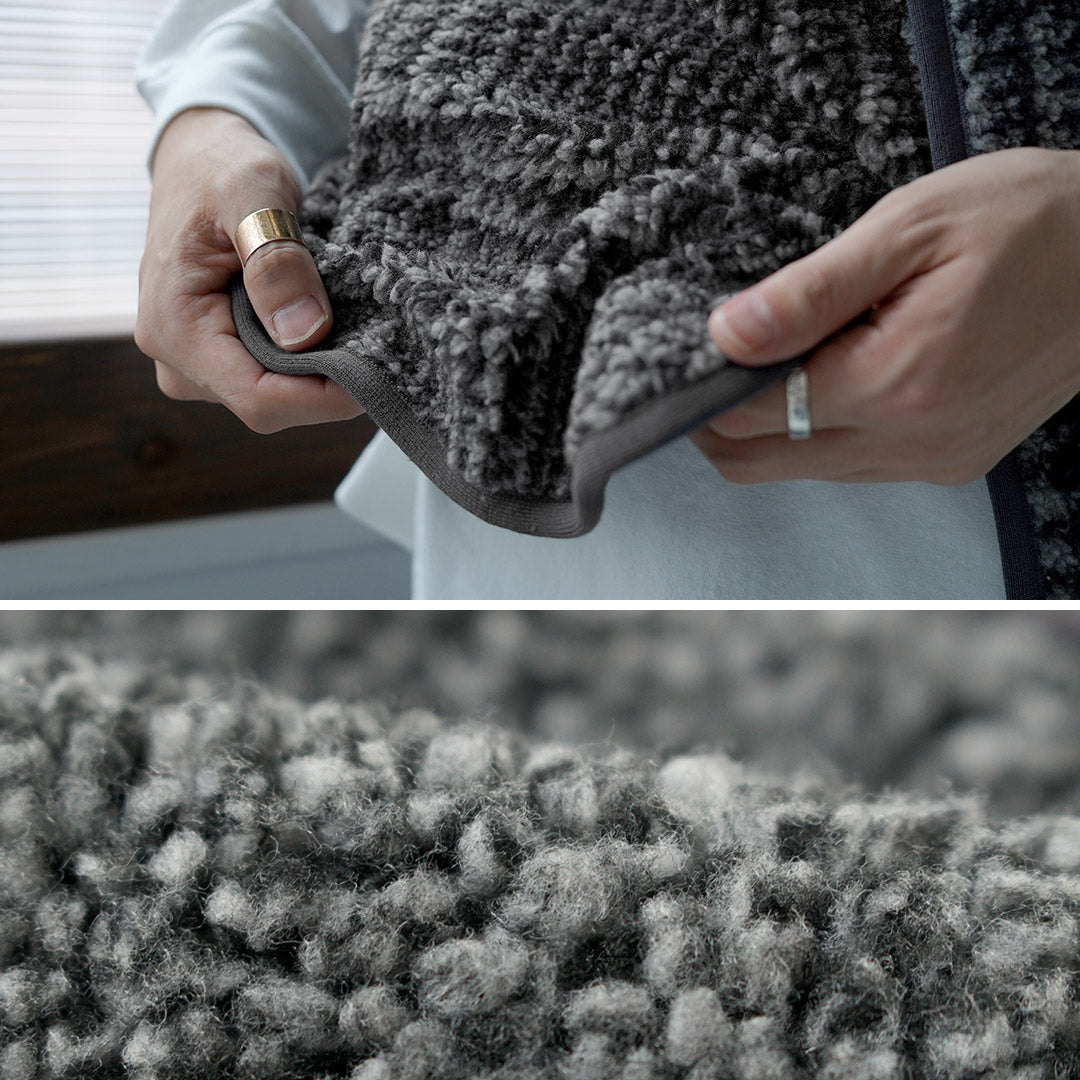 VINCENT ET MIREILLE / Boa Vest Plaid