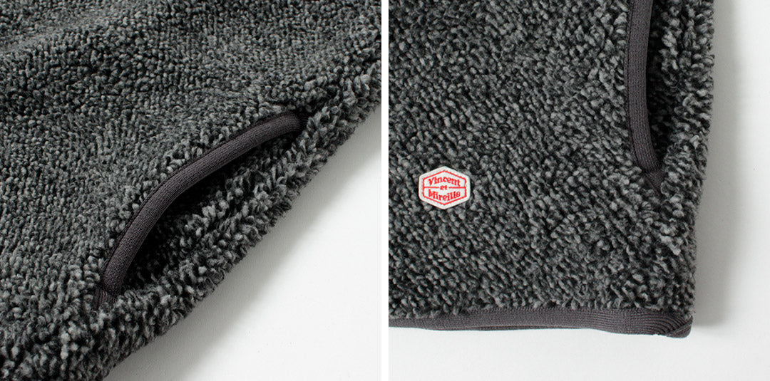 VINCENT ET MIREILLE / Boa Vest Plaid