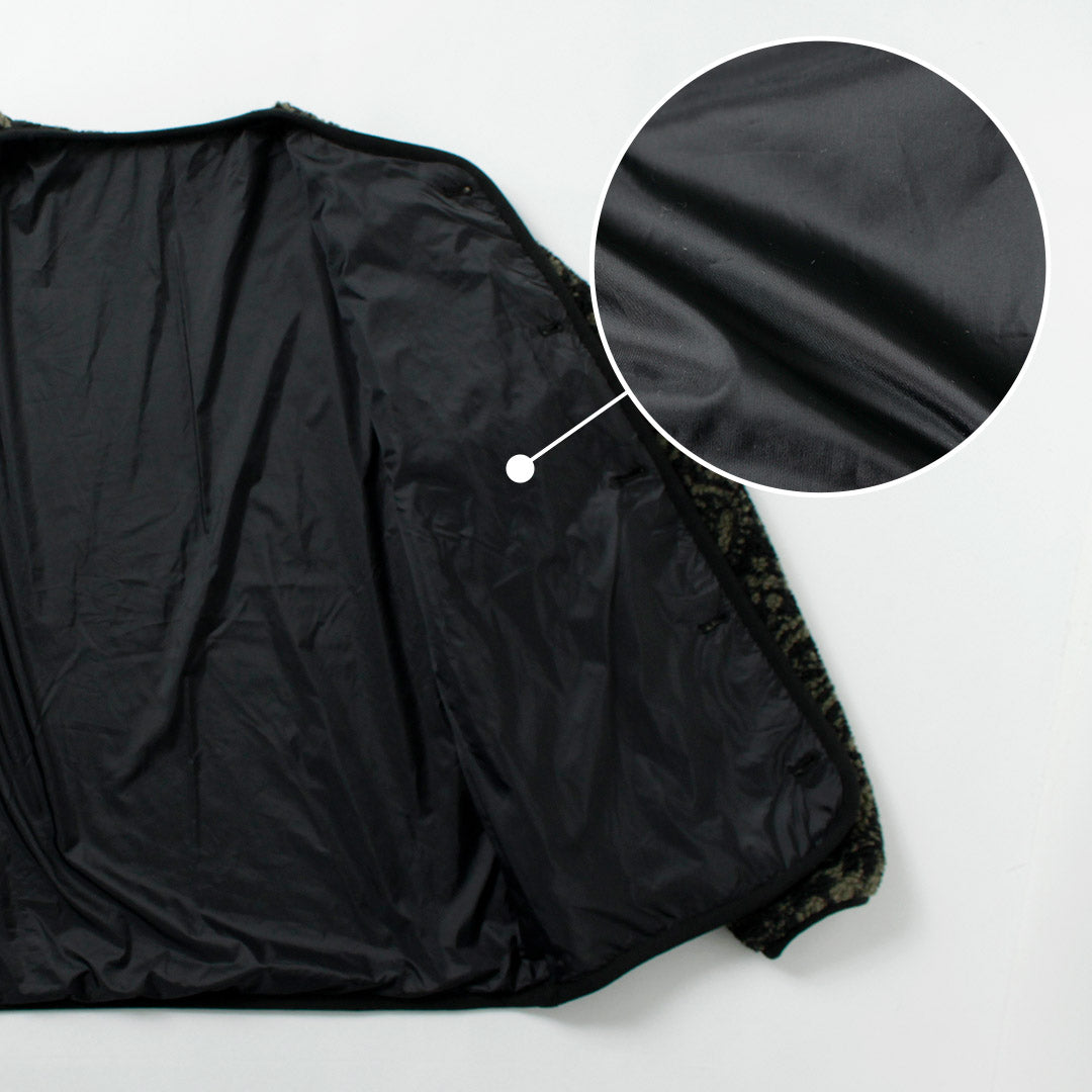 VINCENT ET MIREILLE / Reversible Boa Cardigan