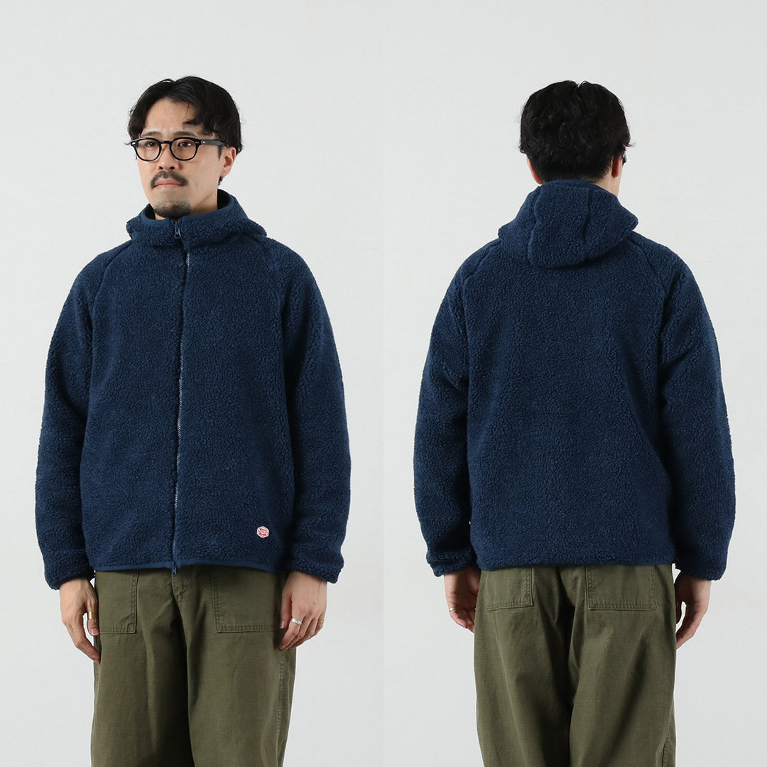 VINCENT ET MIREILLE / Boa Hoodie Plaid