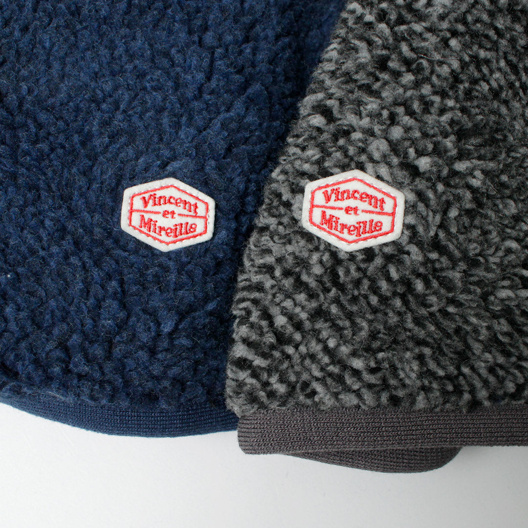 VINCENT ET MIREILLE / Boa Hoodie Plaid