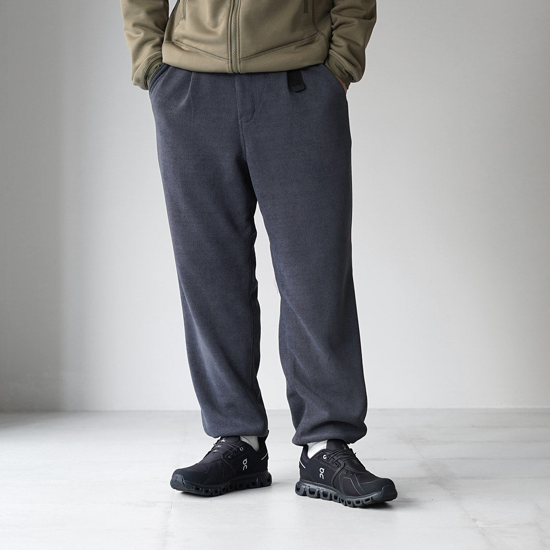 THOUSAND MILE / 針織抓絨腰帶長褲