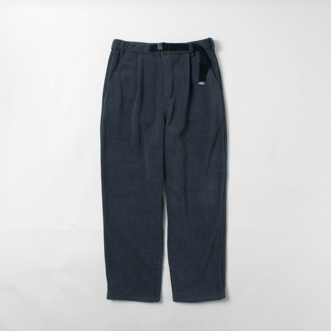 THOUSAND MILE / 針織抓絨腰帶長褲