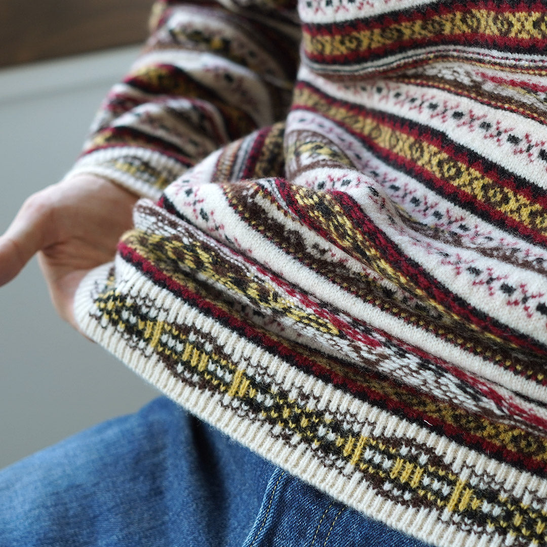 COOHEM / 疯狂费尔岛针织套头衫