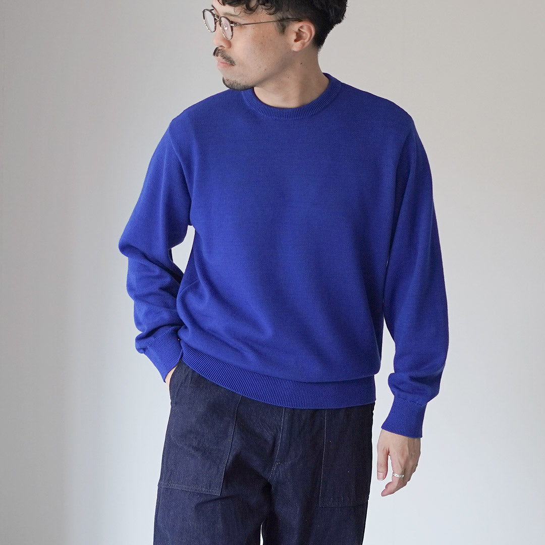 YONETOMI NEW BASIC / American Wool & Cotton Knit Pullover