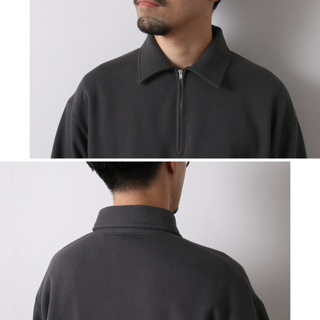 HEALTHKNIT / Colored Half Zip Classic Sweatshirt