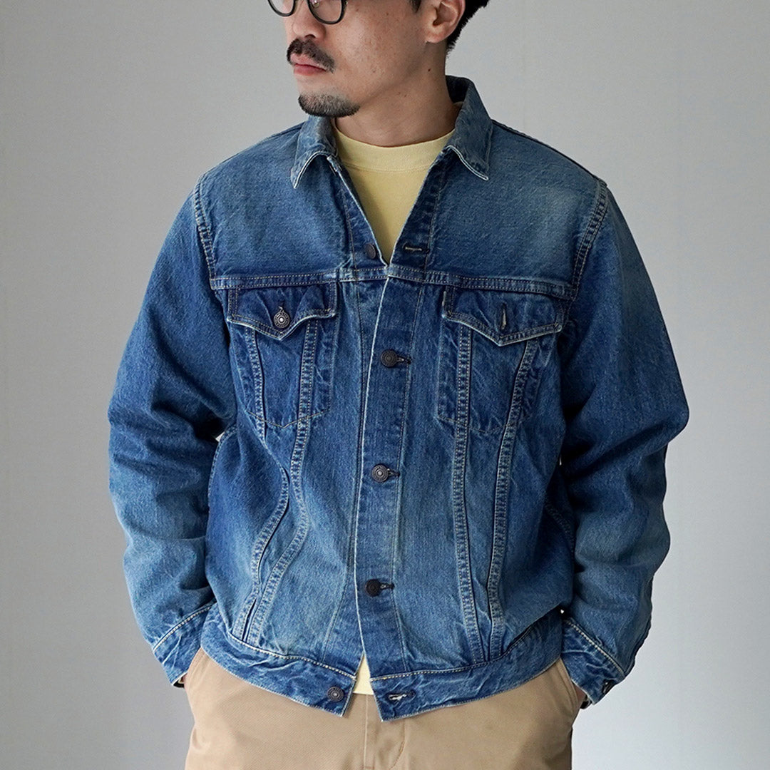 FOB FACTORY / F2444 Selvic 牛仔布 3rd 夾克二手