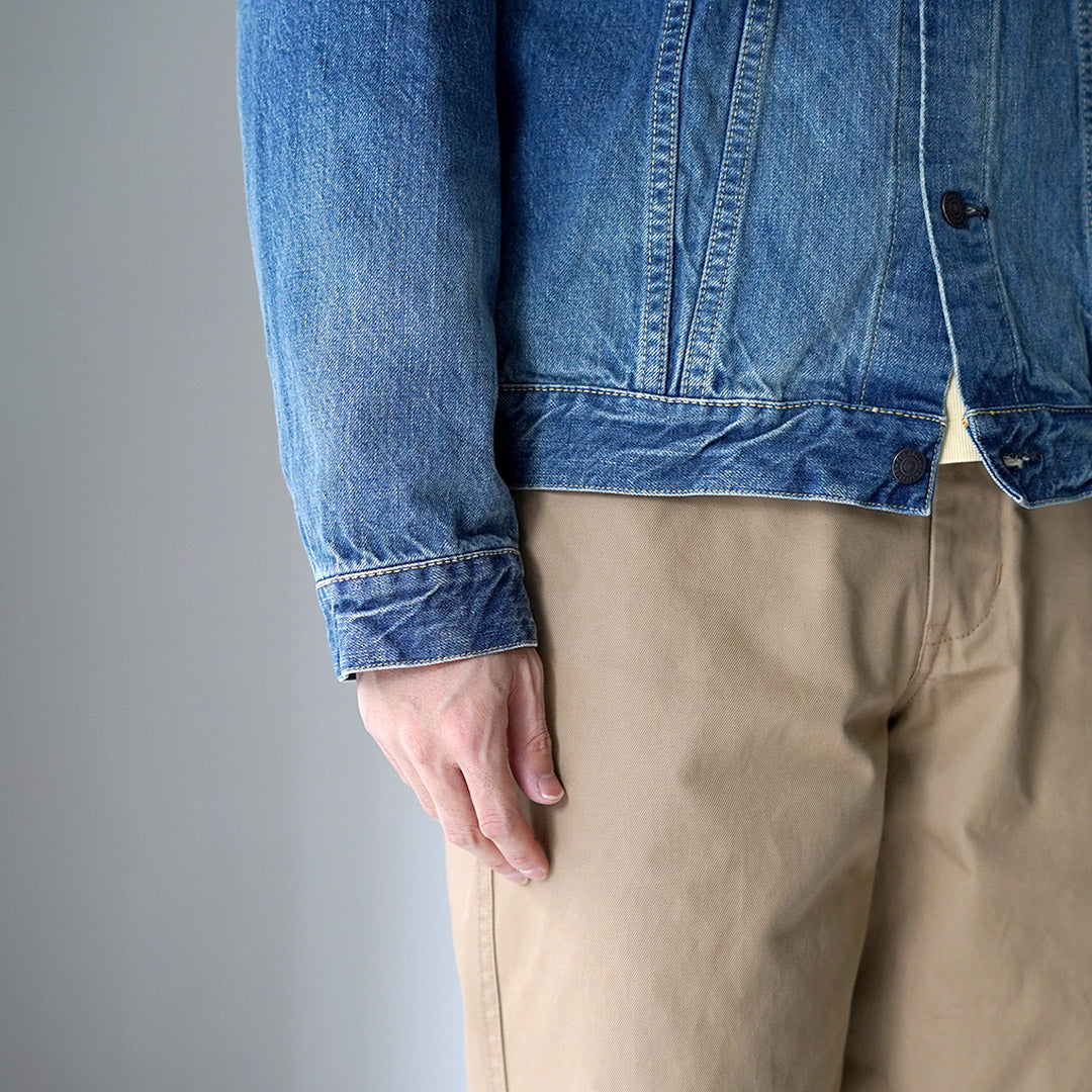 FOB FACTORY / F2444 Selvic 牛仔布 3rd 夾克二手