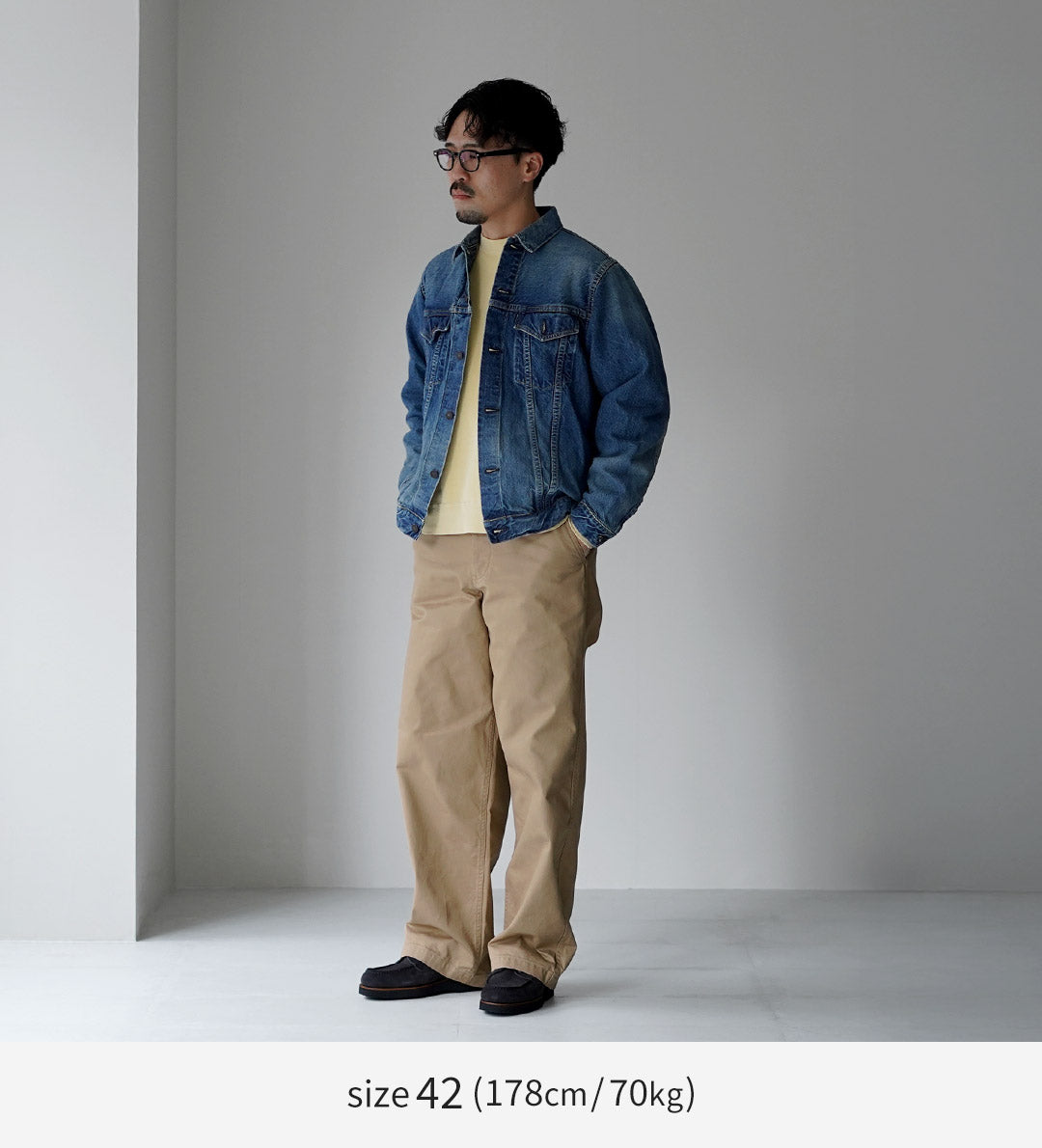 FOB FACTORY / F2444 Selvic 牛仔布 3rd 夾克二手